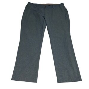 Under Armour Golf Pants Mens 40 30 Blue Heathered‎ Performance Stretch